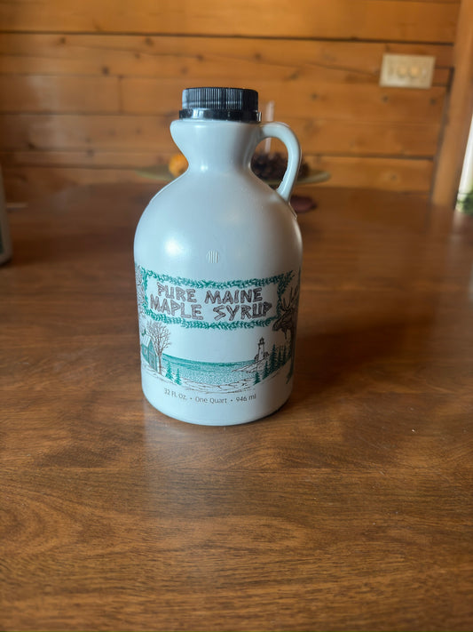 Dark Robust Maine Maple Syrup